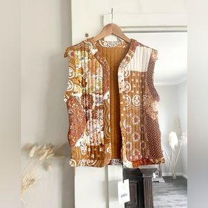 NWT SPELL | Cha Cha Quilted Vest S